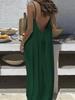New Women's Strappy Cardigan Loose Backless Home Wear Dress