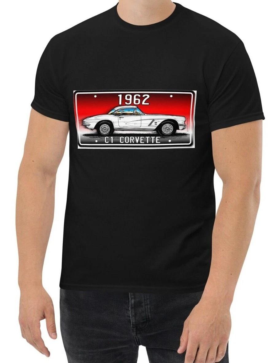 Men s and Women s T-shirts  1962 C1 Chevy Corvette XXL