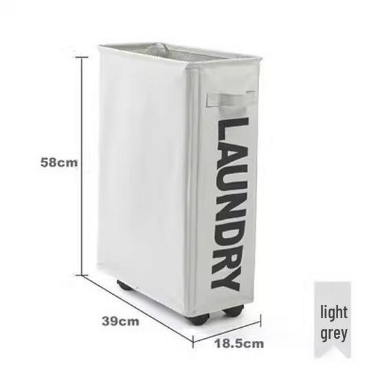 Nordic Fabric Laundry Basket - Dirty Clothes Hamper & Household Storage Solution