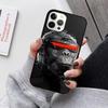 Funny Thinking Monkey With Headphone Phone Case For iPhone 17 Air 16 15 14 13 12 11 Pro Max Plus Max Cover coque