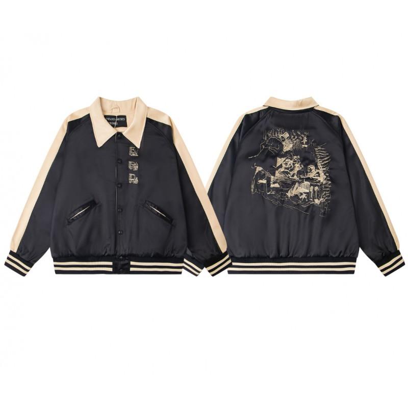 Mens Oversized Streetwear Hoodie With Distressed Zipper Graphic Print Cotton Long Sleeve Pullover Casual Wear