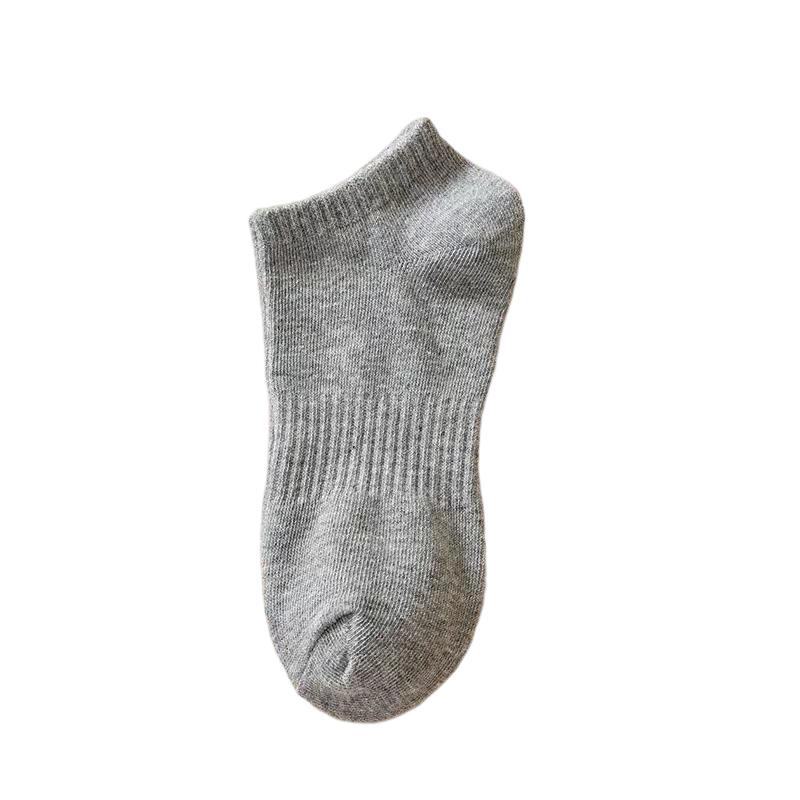 

Fashion Black White Grey Men Boat Socks Japanese Harajuku Comfortable Soft Cotton Socks Summer Sweat-absorbing Male Ankle Sock One Size