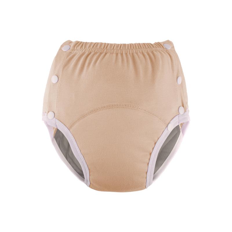 

Adult Cotton Washable Incontinence Pants - Leak-Proof Underwear for Seniors S (60-80 jin)