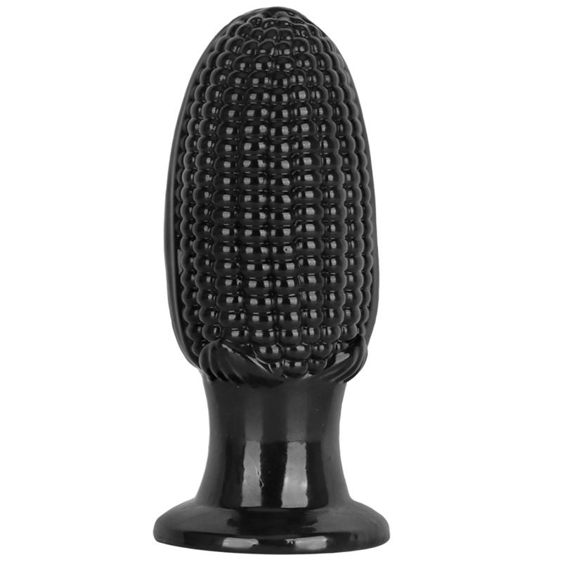Black Corn Penis Anal Plug Vegetable Penis Simulated Large Dildo Female Masturbation Device Adult Products