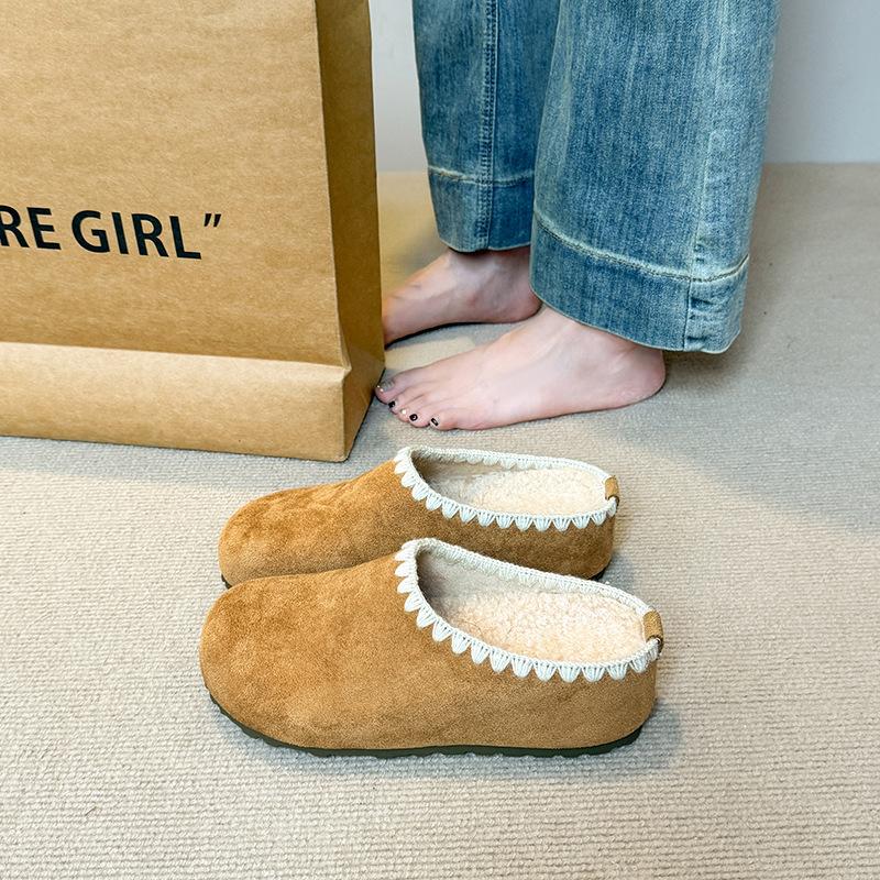 

Сумка с толстой подошвой, голова Boken, полушлепанцы женские 2025 осень, повседневные, на шнуровке, универсальные, ретро-шлепанцы женские 40 хаки