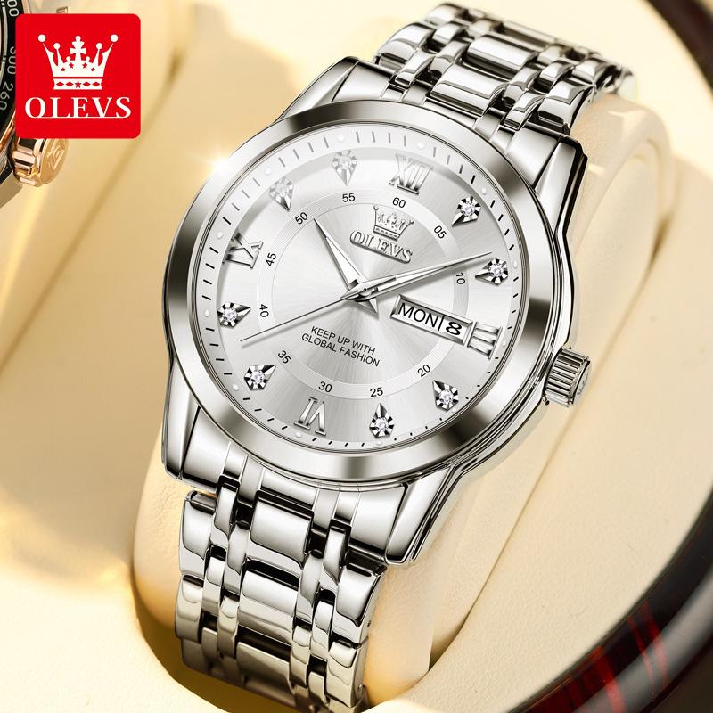 

Кварцевые часы Oulishi: Двойной календарь, Деловой, Светящийся, Детский и Мужской стили