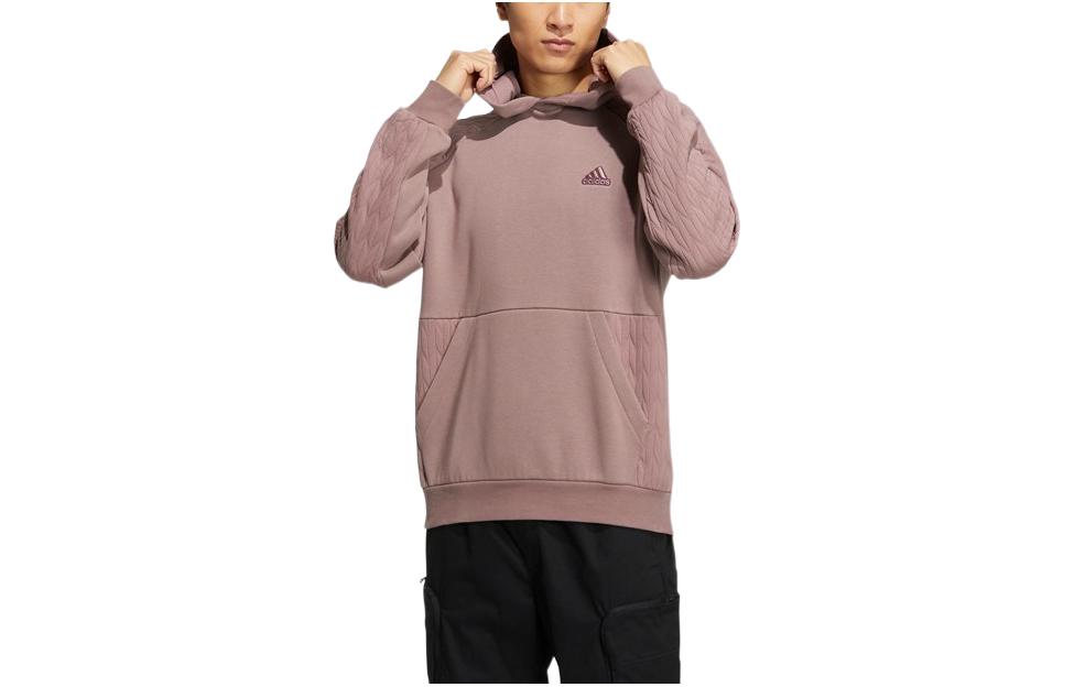 Adidas Sweatshirts Men s Purple Hooded Moderate Regular HN9000 M