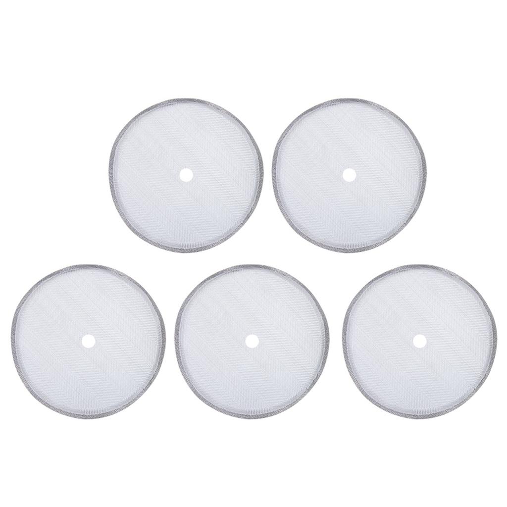 5 stk Kaffefilter i rustfritt stål for 600 ml French Press kaffekanne Nettfiltertilbehør