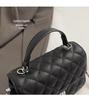2024 Women's Fashion Diamond Pattern Chain Crossbody Bag - High-End Small Square Handbag