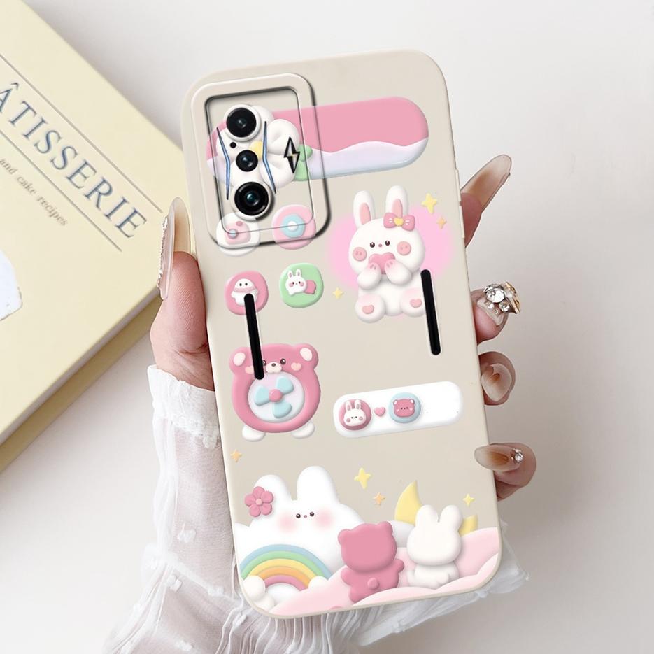 For Xiaomi Poco F4 GT Case Luxury Candy Painted Cover Shockproof Soft TPU Phone Case For Xiaomi Poco F4 PocoF4 GT 5G Fundas Bags