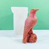 3D Crow Candle Mould Silicone Molds Halloween Castings Molds Home Decorations
