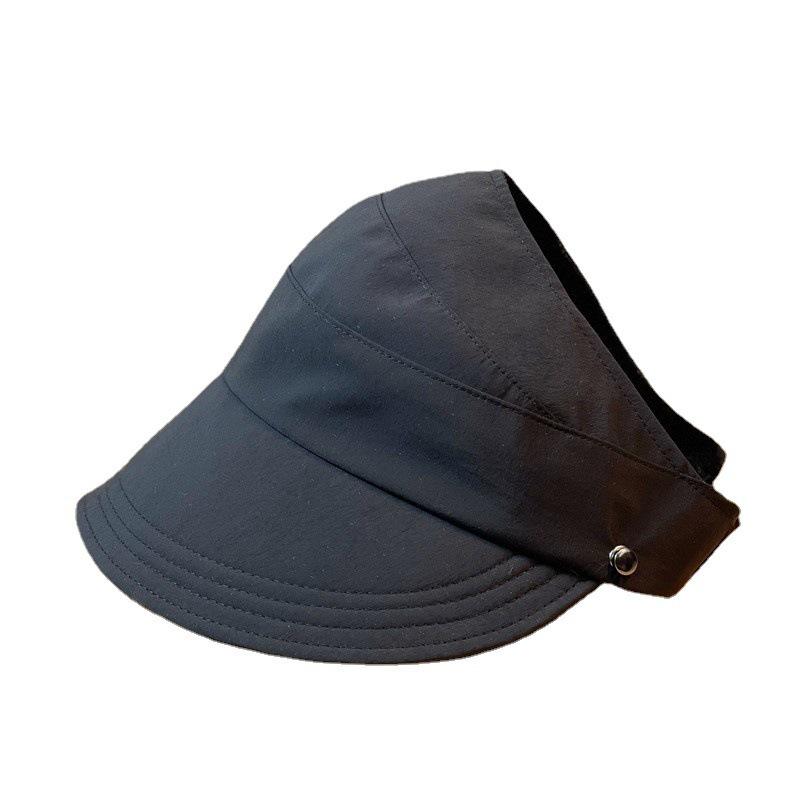 Women's Ponytail Sun Hat: Summer 2024 Breathable, Quick-Drying, Open-Top Baseball Cap Sunshade
