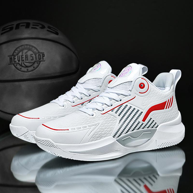 

Youth basketball shoes men s and women s game boots sports shoes high-top sports shoes primary and secondary school students concrete ground actual c 35