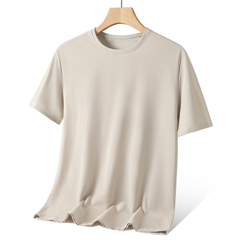 Ice Silk Mesh Short-sleeved Quick-drying T-shirt Men's Sports Casual Loose Cool Top