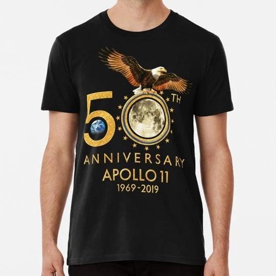 50th Anniversary Apollo 11 Moon Landing 1969-2019 Made In USA TTshirt S To 5XL 3XL