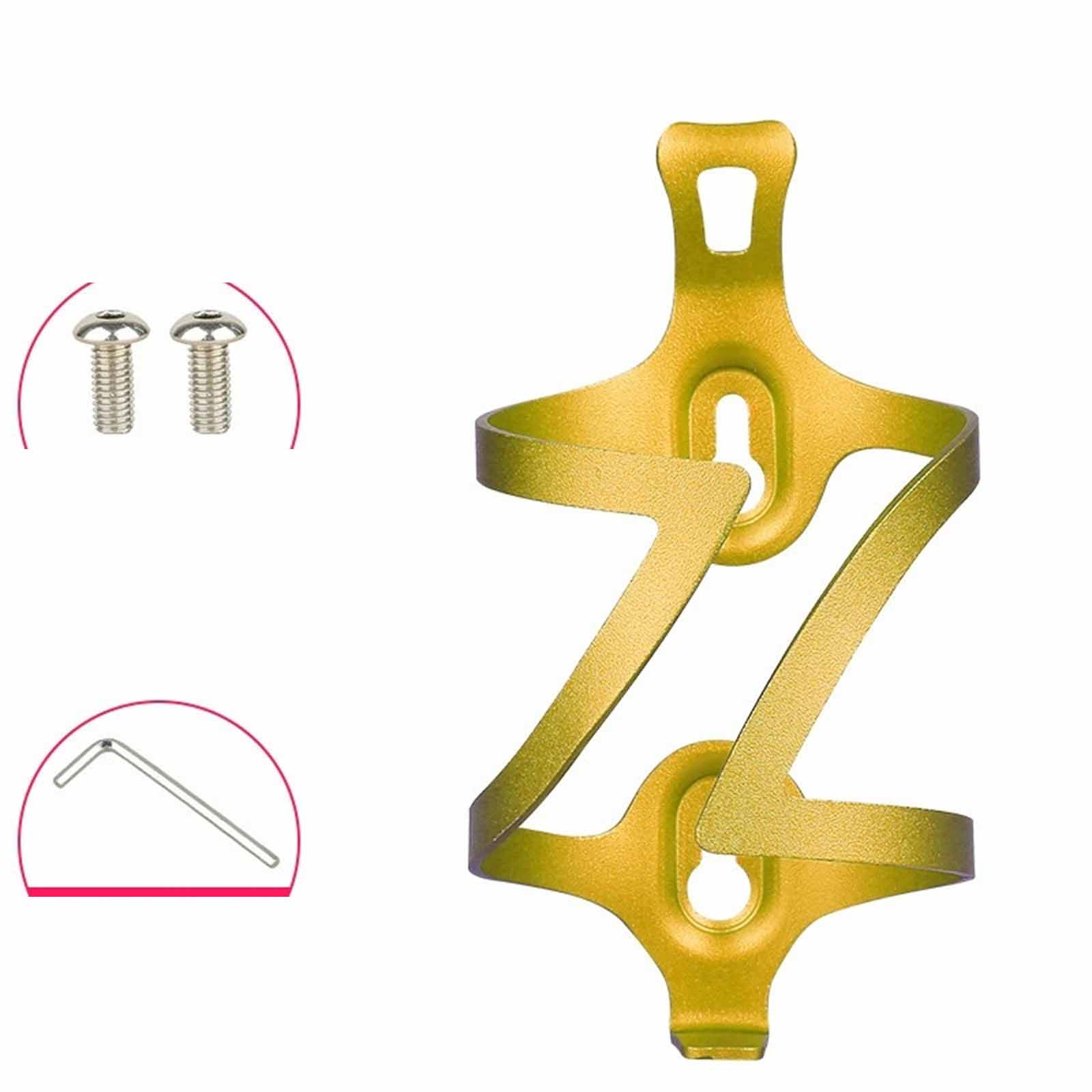 

Water Bottle Rack – One-Piece Mountain Bike Water Cup Holder with Adjustable & Convertible Base One Size