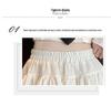 Women's 2026 Ballet Style Lace Trimmed High-Waisted Summer Layered Fluffy Short Skirt