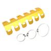 Motorcycle Exhaust Muffler Metal Heat Pipe Protector Cover Shield with 3 Clamp