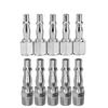 10 Pcs Air Tube Connectors Pneumatic Straight Reducer Push In Straight Connectors Pneumatic Fittings Home Garden Pet Supplies