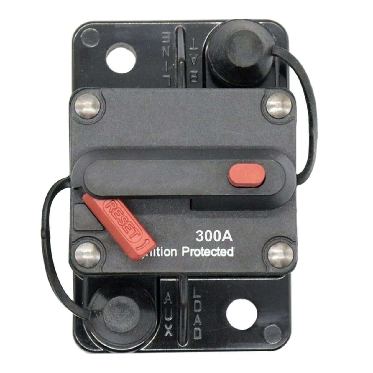 

Mikinona Rv Подвесной моторный разъем Автомобильный комплект Автомобильный усилитель Мотор для троллинга каяка Мотор для каяка 8X6X3.5cm чёрный