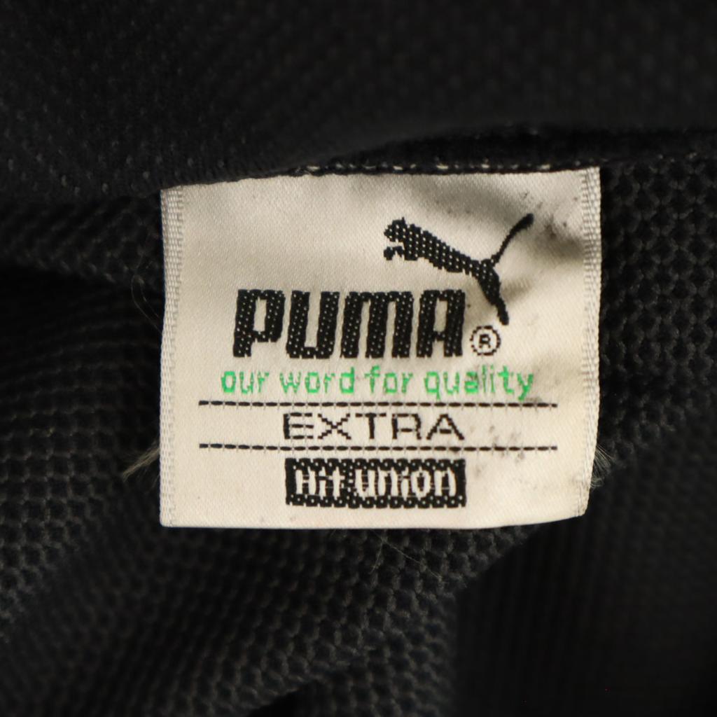 Puma 90s Made In Japan Old Hit Union Short Sleeve Track Jacket M Black Men's Used