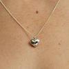LA PISCINE Letter Heart Necklace