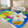 Game Geometry Dash Bathroom Mat INS Style Soft Bedroom Floor House Laundry Room Mat Anti-skid Welcome Doormat