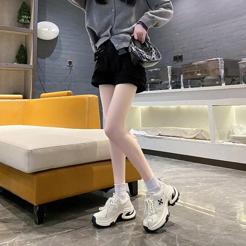 Fashion New Style Women's Luxury Thick Sole Designer Sneakers Casual Ladies Mesh Breathable Tennis Shoes High Quality Vulcanized Shoes