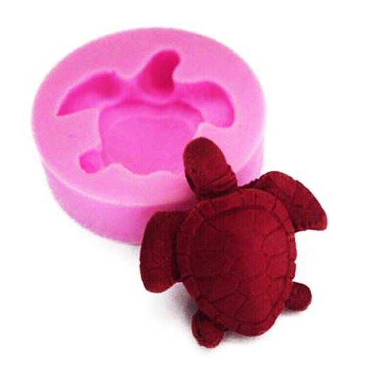 Turtle Cake Mold Fondant Soap Cookie DIY Mould Kitchen Baking Tool Accessories