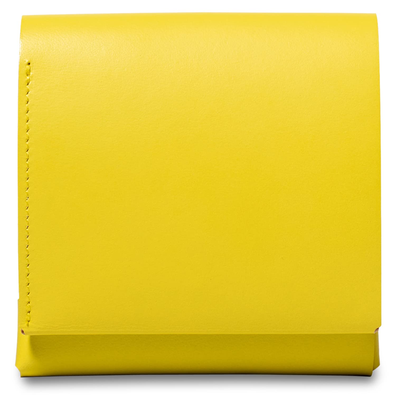 

Wallet Bifold Wallet Genuine Leather Bifold Wallet Wallet Fabric Minimum Wallet METRO Stylish Lemon [FABRIK] + Men s Women s