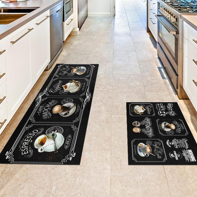 

VIKAMA 2 шт. Серия Нож и Вилка Кухонный Коврик для Пола Домашнее Украшение Длинный Ковер Прихожая Нескользящий и Легкий в Уходе Коврик для Ног 40x60 40x120cm