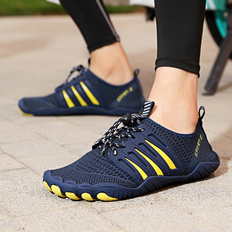 Wanderschuhe Outdoor schnelltrocknende Watschuhe Fitness atmungsaktiv rutschfest Strandschuhe Leichte Schwimmschuhe