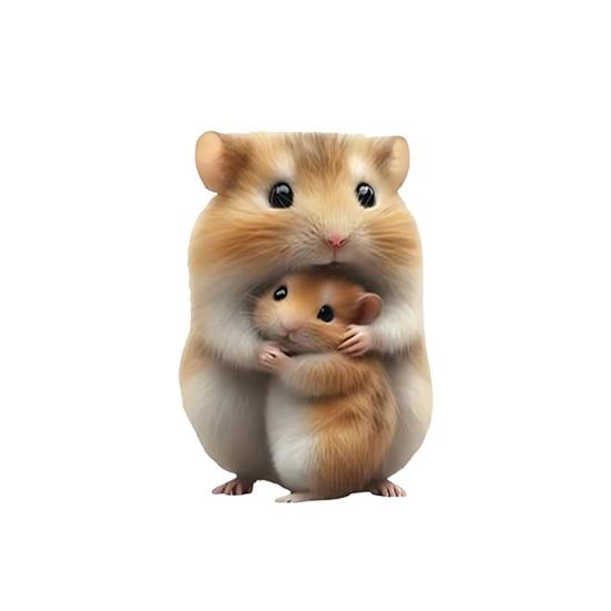 2D Acrylic Animal Hanging Ornament Car Rearview Mirror Charm Backpack Keychain Fade-Resistant Cute Car Interior Hanging Decor for Home Party Favors