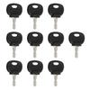 10 Pcs Construction Machinery Keys 14603 14607 For BOBCAT For BOMAG