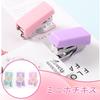 Doyime Mini Stapler Kit Handheld Cute Student Includes 10mm Staples and Paper Portable Office Supplies (3-Pack) - Small, Stapler, Stapler, Clips,