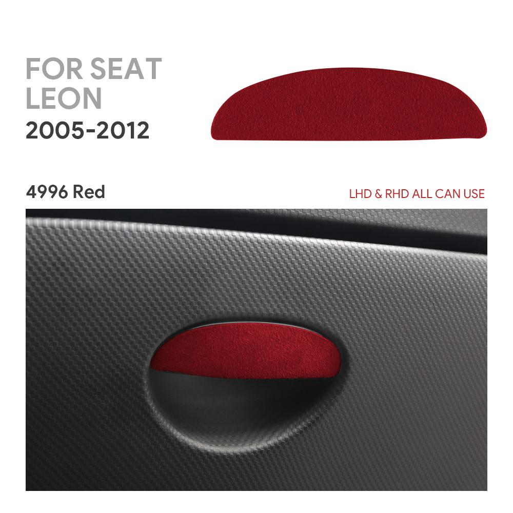 vshgm2 Top Suede Trim Sticker For SEAT Leon Altea Toledo MK1 MK2 Ibiza Cupra Cupra for Skoda Fabia Rapid 2005-2012 Storage Accessories