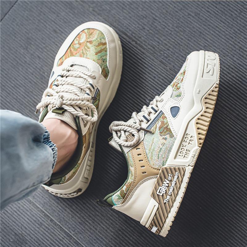 Men's board shoes summer new sports shoes men's trend versatile casual board shoes men's handsome canvas shoes