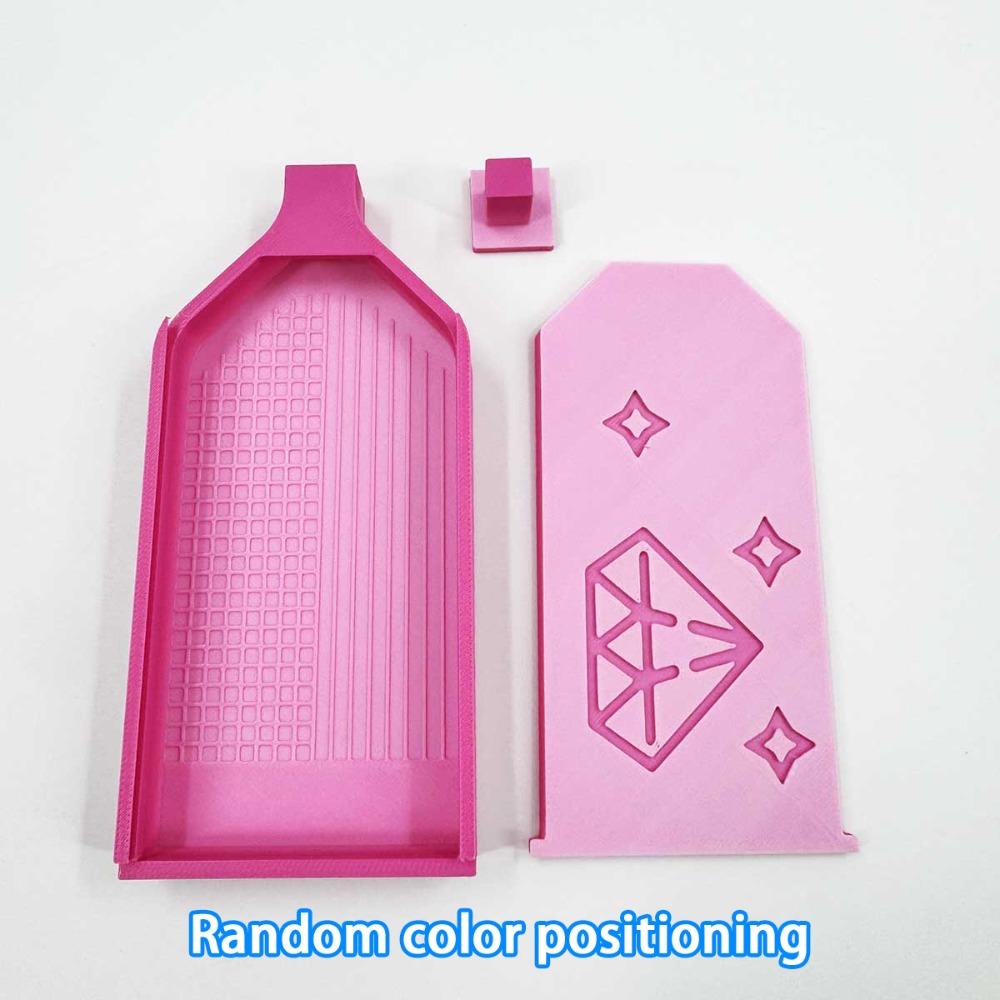 Multi-Color Diamond Painting Tray Kits DIY Craft Art Dot Drill Tray  for Nail Art