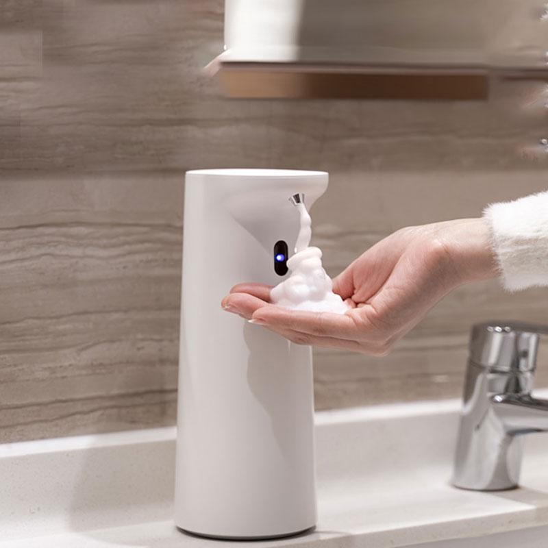 Intelligent automatic sensing foam mobile phone washer, portable contact free soap dispenser soap dispenser automatic  bathroom белый