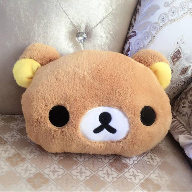 

Rilakkuma Plush Peluche Toy Kiiroitori Chick Couple Rilakkuma Pillow Teddy Bear Stuffed Doll Hand Warmer Winter Xmas Kid Gift 30cm