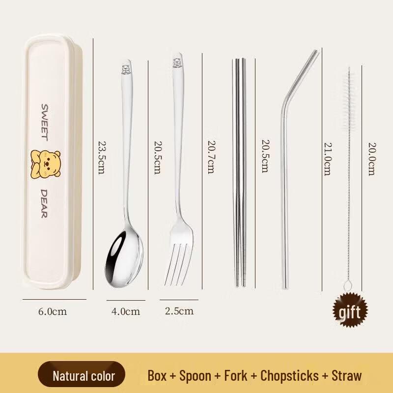 304 Stainless Steel Portable Cutlery Set