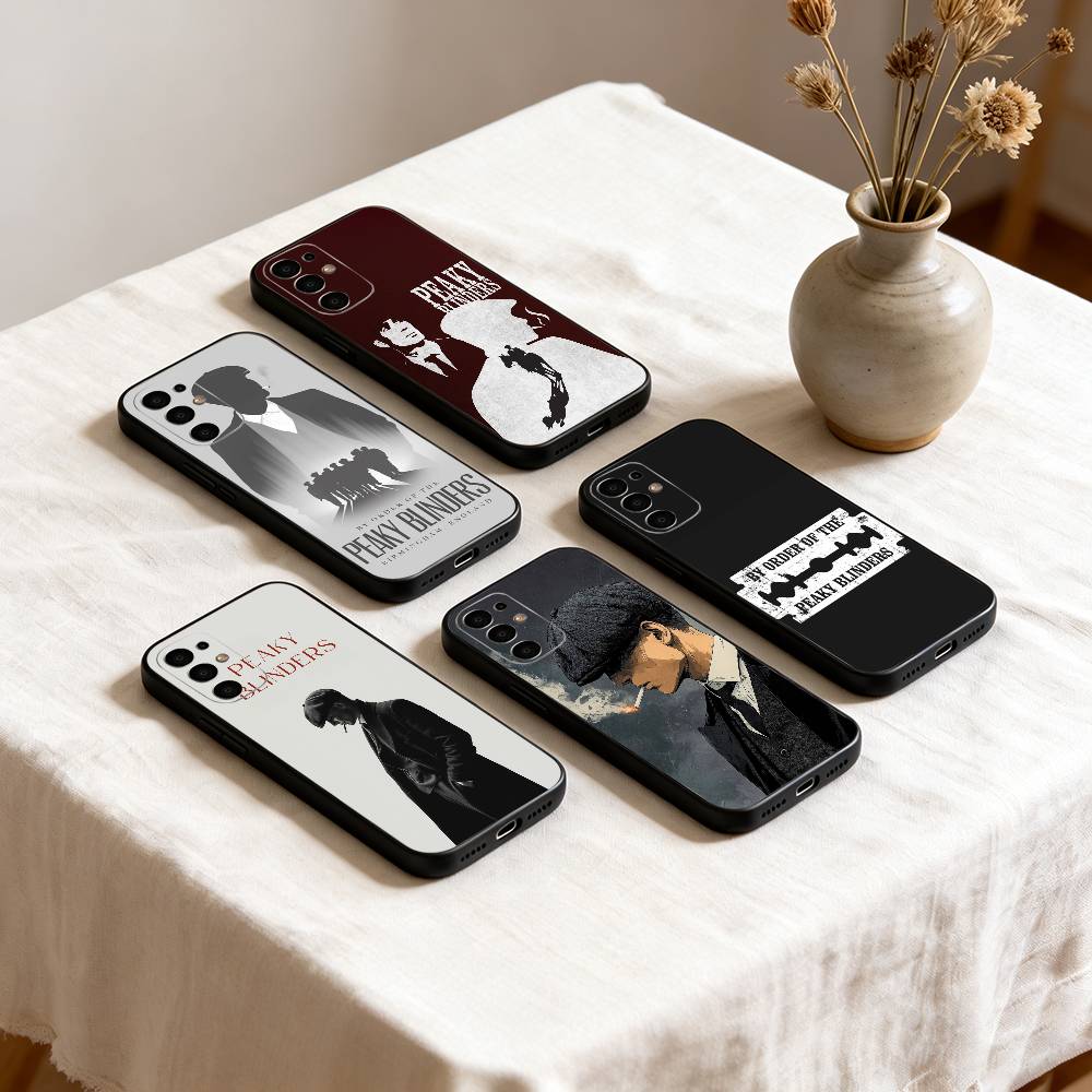 Peaky Blinders tommy shelby Phone Case For Samsung S25,S24,S21,S22,S23,S30,Ultra,S20,Plus,Fe,Lite,Note,10,Black Cover