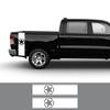 Car Universal Stickers For Ford F150 GMC Sierra Toyota Hilux Dodge Ram Isuzu Dmax Pickup Truck Auto Bed Side Decal Accessories
