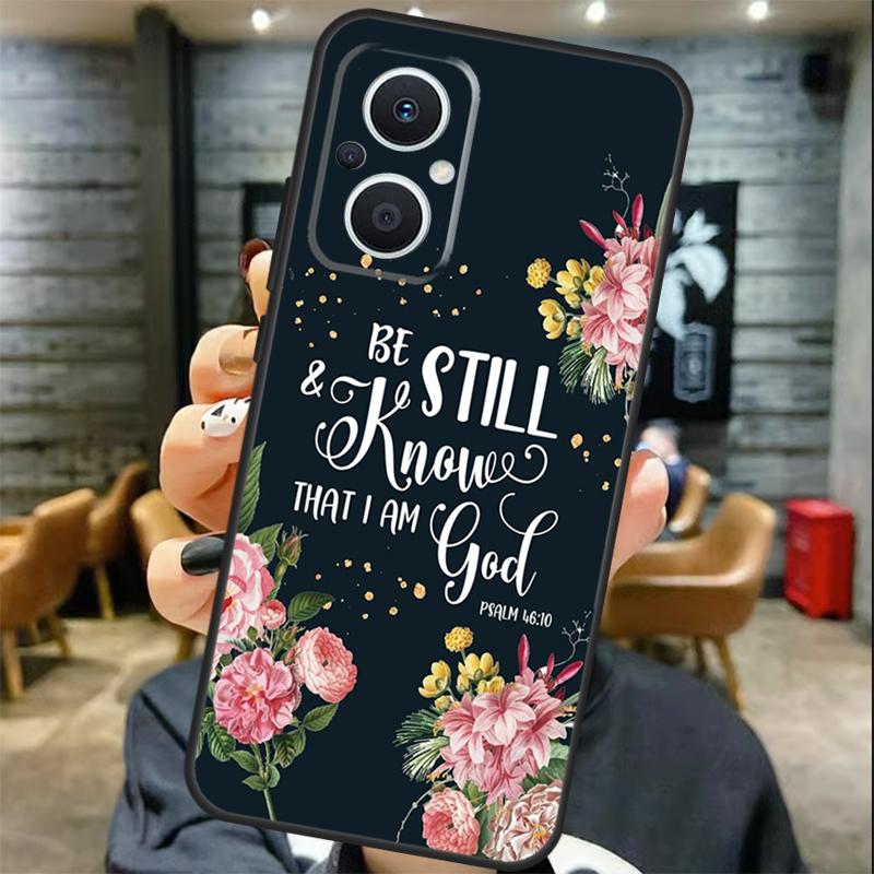 Christian Psalms Case For OPPO Reno 8T 7 8 10 11 12 13 Pro 13F 12F OPPO Find X8 Pro X6 X3 X5 Lite Cover Coque