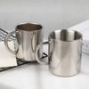 Double Wall 304 Stainless Steel Coffee Mug Without Lid Portable Cup Travel Tumbler Jug Children'S Milk Tea Cups Office Water Mug