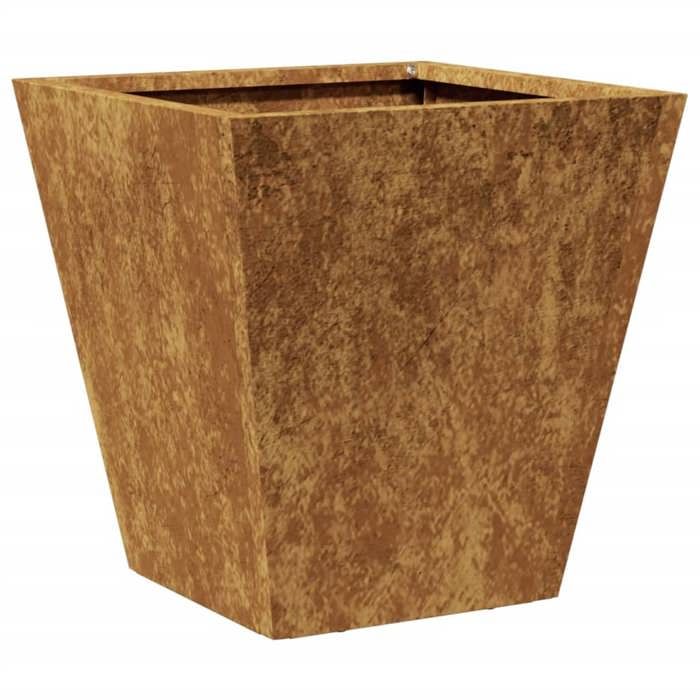 VidaXL Planter 30x30x30 Cm Corten Steel, Outdoor Planter, Flower Box, Garden Box, Patio Planter, 851050