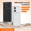 For POCO X8 pro/X8 Pro Max Case Luxury Leather Nubuck Slim Soft Edge Cover For POCO X8 Pro MAX Skin Friendly Bumper Funda
