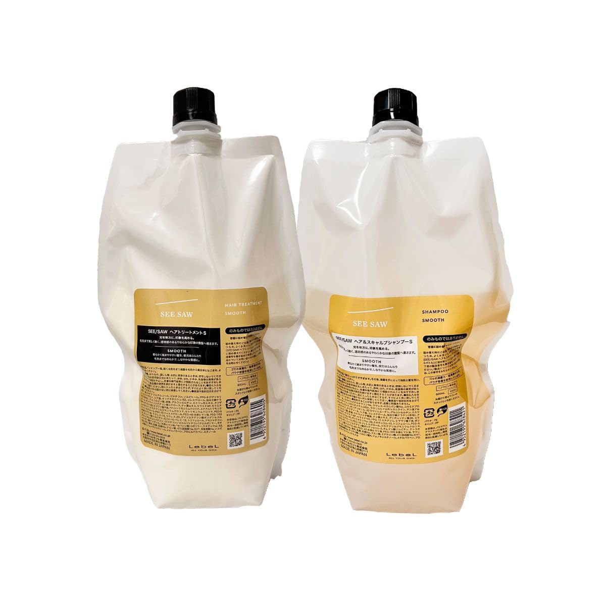 

Rubel SEESAW Hair Scalp Shampoo S 800 мл Hair Treatment S 800 мл Set & /