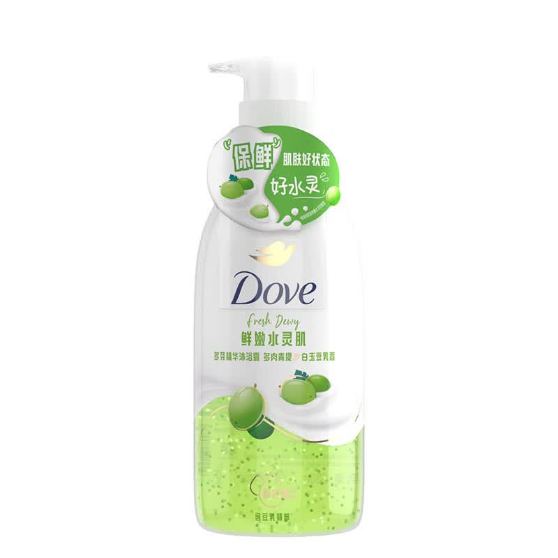 Гель для душа Dove Essence (Сочный Виноград и Белый Нефрит Аромат Соевого Молока)