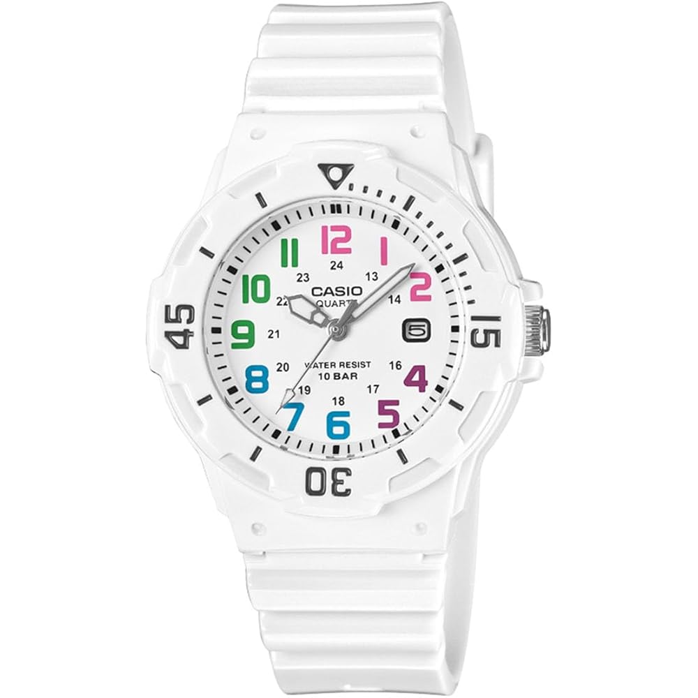 

Casio Collection LRW-200H-7BJF Women s Watch White Water Resistant Analog Design